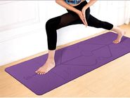 Sơ cấp tập thể dục Yoga Mat TPE Yoga Mat Không trượt Phòng tập thể hình Mat tập với vị trí nhà cung cấp
